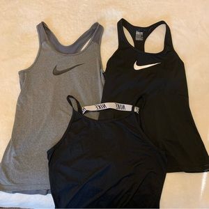 Black and Gray Nike Tank Top Bundle!